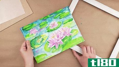 Image titled Paint Lilies, Lily Pads and Frogs in Watercolor Step 16