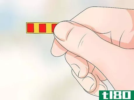 Image titled Properly Align Rank Insignia on Marine Uniforms Step 7