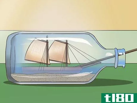 Image titled Build a Ship in a Bottle Step 12