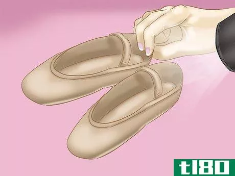 Image titled Break in Leather Ballet Shoes Step 4