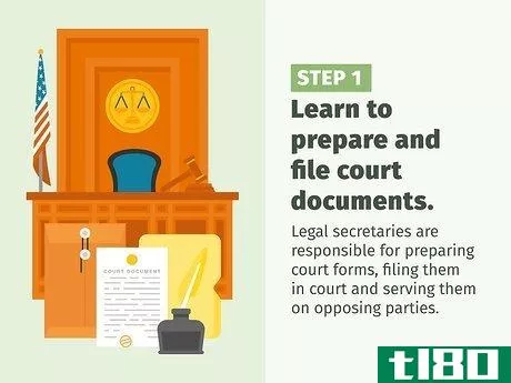 Image titled Become a Legal Secretary Step 4