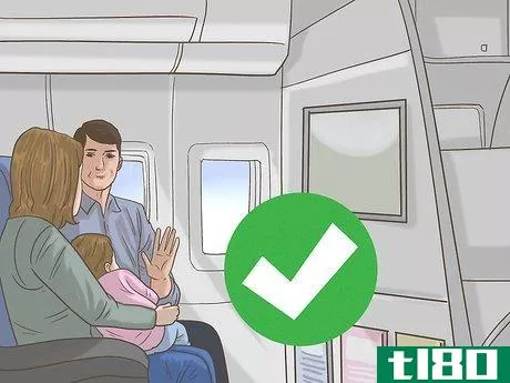 Image titled Practice Airplane Etiquette Step 7