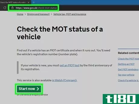 Image titled Report a Car Without an Mot Step 1