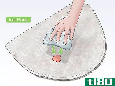 Image titled Remove Gum from Carpet Step 1