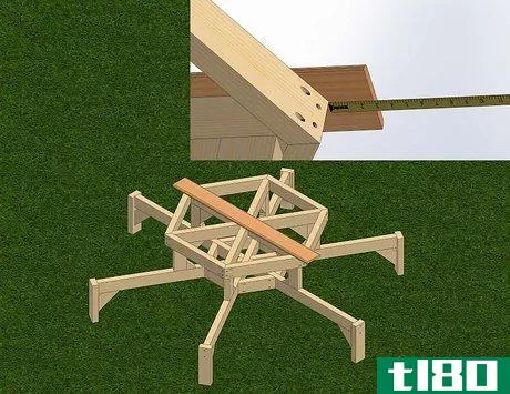 Image titled Build a Hexagon Picnic Table Step 24