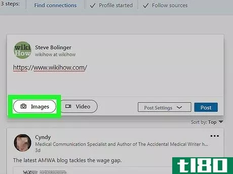 Image titled Post Something on LinkedIn on PC or Mac Step 4