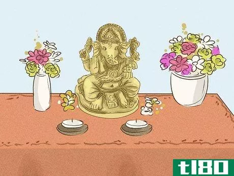 Image titled Pray to the Hindu God Ganesh Step 3