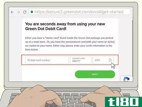 Image titled Register a Green Dot Card Step 2