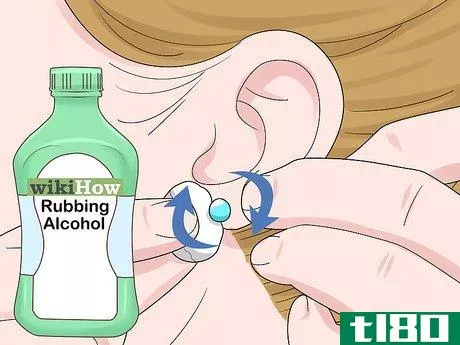 Image titled Remove Earrings for the First Time Step 2