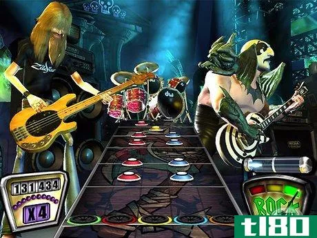 Image titled Play Guitar Hero 2 Using the Regular Controller Step 1