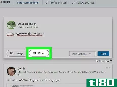 Image titled Post Something on LinkedIn on PC or Mac Step 5