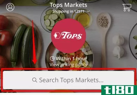 Image titled Bookmark Items on Instacart Step 2.png