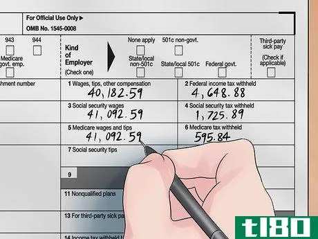 Image titled Prepare a W 2 for an Employee Step 18