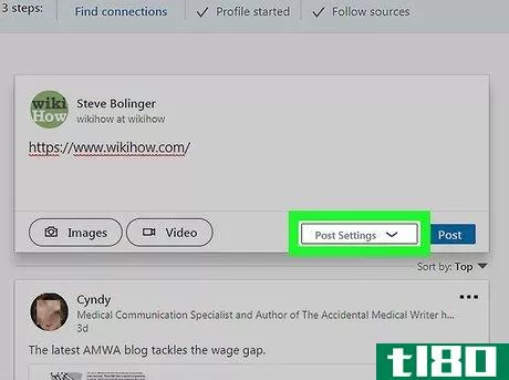 Image titled Post Something on LinkedIn on PC or Mac Step 6