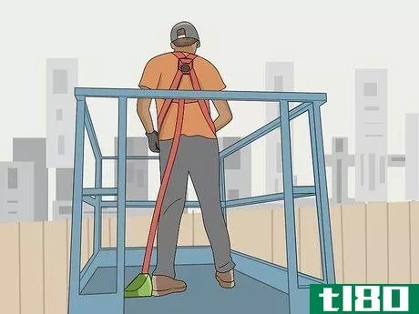 Image titled Operate a Scissor Lift Step 14