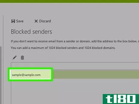 Image titled Block a Sender by Email Address in Hotmail Step 6