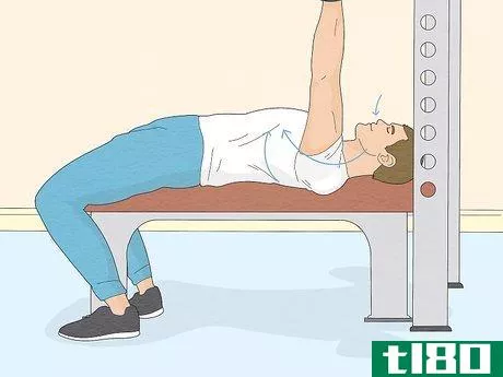Image titled Breathe Correctly While Bench Pressing Step 7