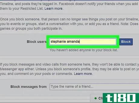 Image titled Block a Contact in Facebook Messenger on PC or Mac Step 10