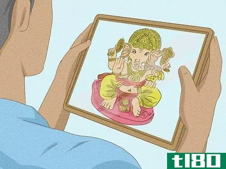 Image titled Pray to the Hindu God Ganesh Step 4