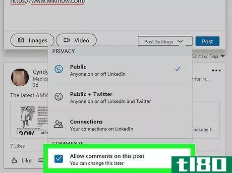 Image titled Post Something on LinkedIn on PC or Mac Step 8