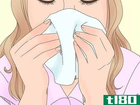 Image titled Blow Your Nose Step 1