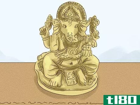 Image titled Pray to the Hindu God Ganesh Step 1