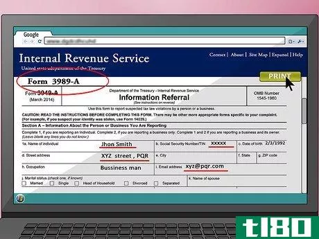 Image titled Report Tax Fraud Step 3