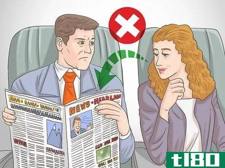 Image titled Practice Airplane Etiquette Step 15