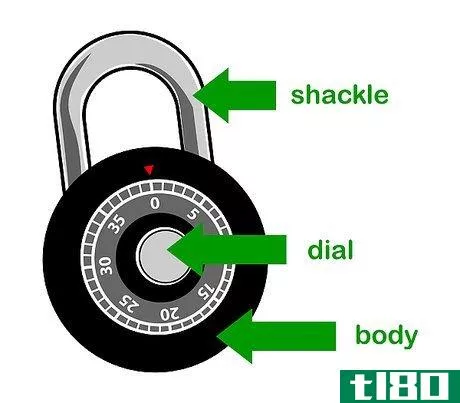 Image titled Open Combination Locks Without a Code Step 1