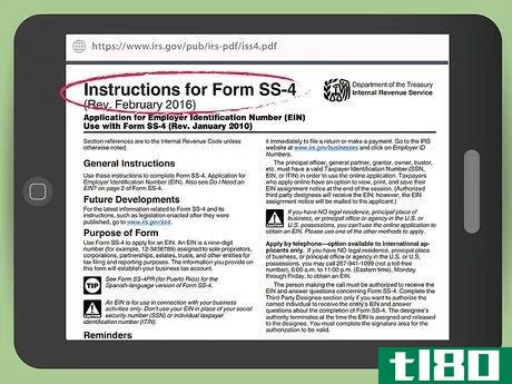 Image titled Obtain a Tax ID Number for an Estate Step 4