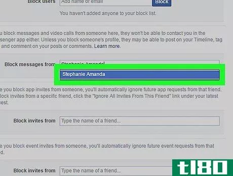 Image titled Block Facebook Messages on a PC or Mac Step 6