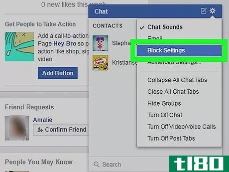 Image titled Block Facebook Messages on a PC or Mac Step 3