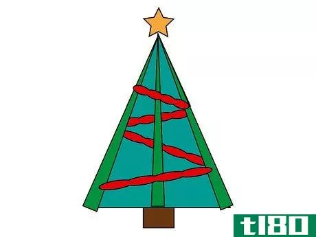 Image titled Put Deco Mesh on a Christmas Tree Step 13