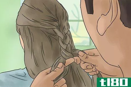 Image titled Braid a Woman's Hair on a Date Step 5