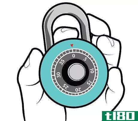 Image titled Open Combination Locks Without a Code Step 8