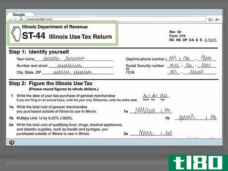 Image titled Pay Illinois Sales Tax Online Step 8