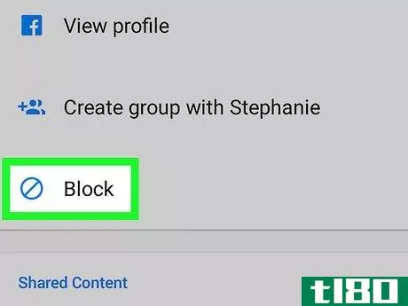 Image titled Block a Contact in Facebook Messenger on Android Step 4