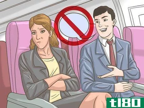 Image titled Practice Airplane Etiquette Step 11