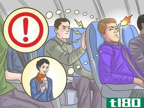 Image titled Practice Airplane Etiquette Step 9