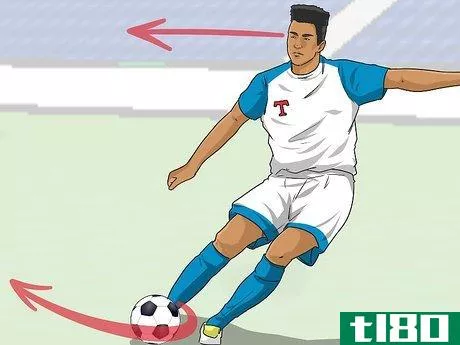 Image titled Curve a Soccer Ball Step 11