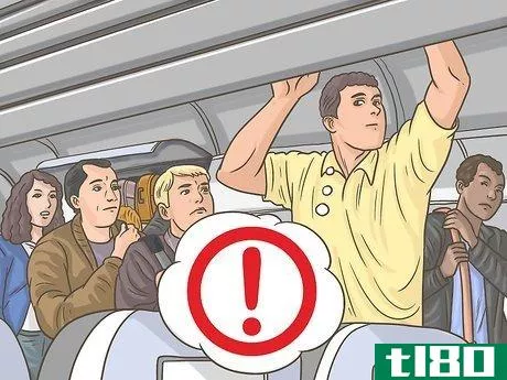 Image titled Practice Airplane Etiquette Step 3
