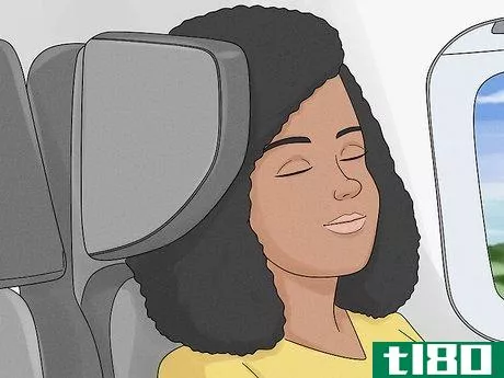 Image titled Prevent Air Sickness on a Plane Step 11