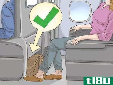 Image titled Practice Airplane Etiquette Step 14