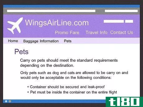 Image titled Prepare Your Dog for a Flight in Cabin Step 2