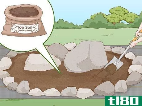 Image titled Build a Rock Garden with Weed Prevention Step 8