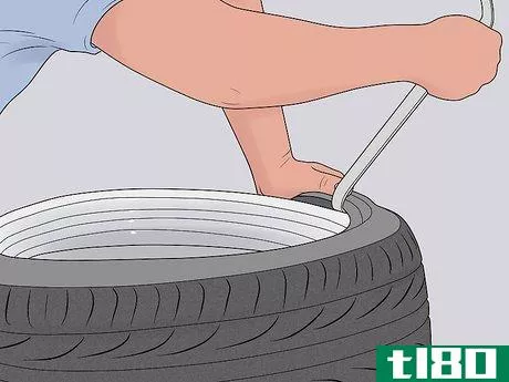 Image titled Put Tires on Rims Step 17