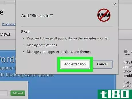 Image titled Block Facebook on Chrome Step 3