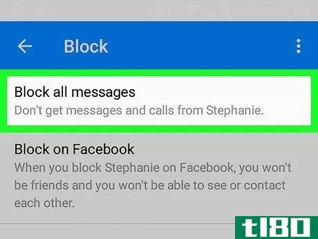 Image titled Block Facebook Messages on Android Step 6