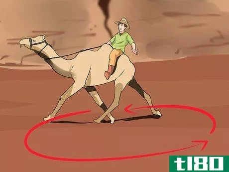 Image titled Regain Control of a Spooked Camel Step 7