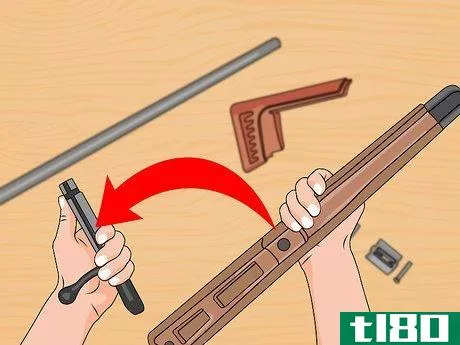 Image titled Bed a Rifle Stock Step 4